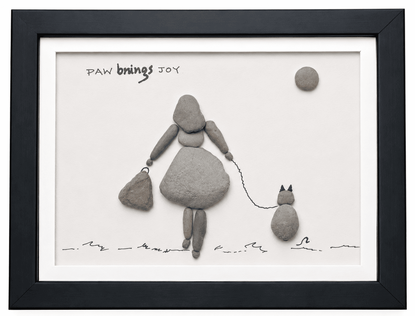Love in Every Step | Pet & Owner Wall Decor